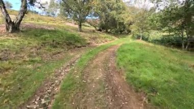 İskoçya 'nın doğu Lothian bölgesindeki Lammermuir Tepeleri' nden yukarı doğru ilerleyen Hillwalker otlakların, fundalıklarla kaplı yamaçların ve Firth of Forth ve Borders 'a doğru panoramaların ortasında.