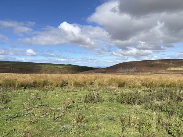 İskoçya 'daki Lammermuir Tepeleri boyunca uzanan manzara, Batı Lothian tepe sırasındaki Firth of Forth' a kadar uzanan çayırlık, fundalık kaplı yamaçlar, otlaklar ve panoramalar içeriyor..