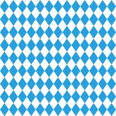 Octoberfest desen. Ekim Münih fest arka plan. Rhomb octoberfest mavi süsleme. Seamless geleneksel Alman modeli