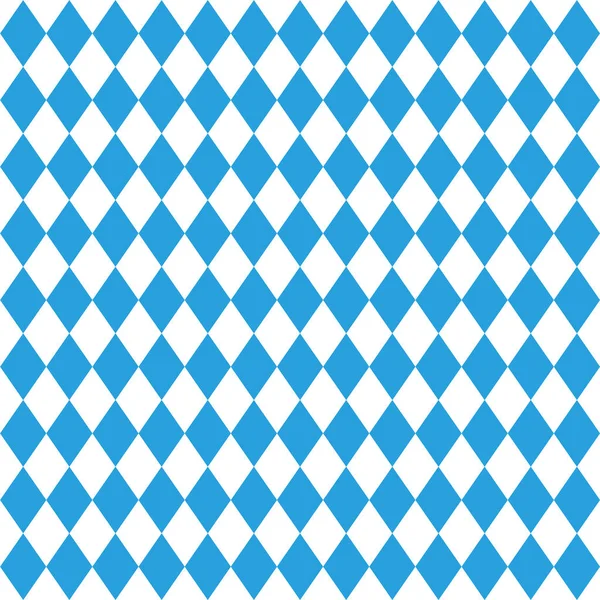 Modèle Octoberfest Octobre Munich Fond Fête Rhomb Octoberfest Ornement Bleu — Image vectorielle