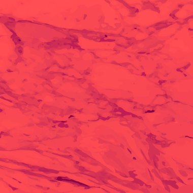 kırmızı pembe suluboya mermer taş desen farklı tonları, vektör çizim saydam çakışan alanları ile.