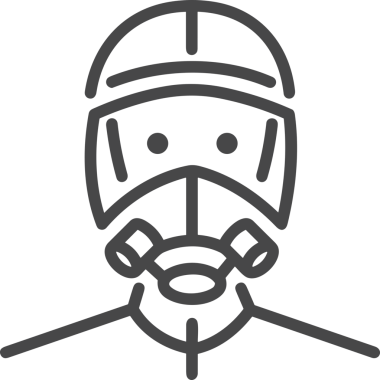 Black and white face mask icon symbol vector illustration in minimal simple style graphic design element for modern artwork clean outline sketch flat pictogram abstract template contour editable isolated digital png format for web ui