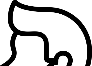 Black and white face mask icon symbol vector illustration in minimal simple style graphic design element for modern artwork clean outline sketch flat pictogram abstract template contour editable isolated digital png format for web ui