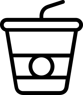 Black and white face mask icon symbol vector illustration in minimal simple style graphic design element for modern artwork clean outline sketch flat pictogram abstract template contour editable isolated digital png format for web ui