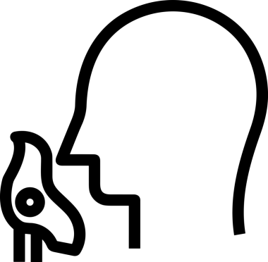 Black and white face mask icon symbol vector illustration in minimal simple style graphic design element for modern artwork clean outline sketch flat pictogram abstract template contour editable isolated digital png format for web ui