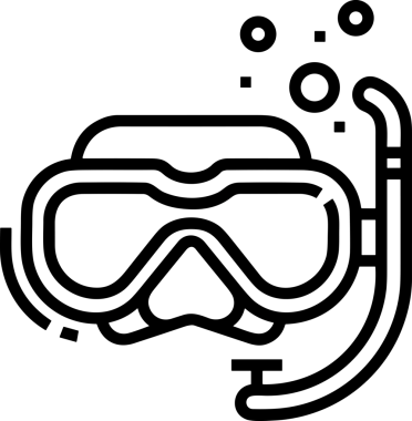 Black and white face mask icon symbol vector illustration in minimal simple style graphic design element for modern artwork clean outline sketch flat pictogram abstract template contour editable isolated digital png format for web ui