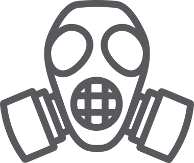 Black and white face mask icon symbol vector illustration in minimal simple style graphic design element for modern artwork clean outline sketch flat pictogram abstract template contour editable isolated digital png format for web ui