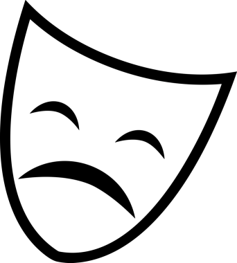 Black and white face mask icon symbol vector illustration in minimal simple style graphic design element for modern artwork clean outline sketch flat pictogram abstract template contour editable isolated digital png format for web ui