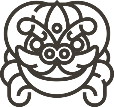 Black and white face mask icon symbol vector illustration in minimal simple style graphic design element for modern artwork clean outline sketch flat pictogram abstract template contour editable isolated digital png format for web ui