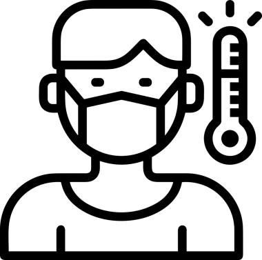 Black and white face mask icon symbol vector illustration in minimal simple style graphic design element for modern artwork clean outline sketch flat pictogram abstract template contour editable isolated digital png format for web ui