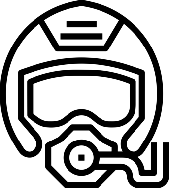 Black and white face mask icon symbol vector illustration in minimal simple style graphic design element for modern artwork clean outline sketch flat pictogram abstract template contour editable isolated digital png format for web ui