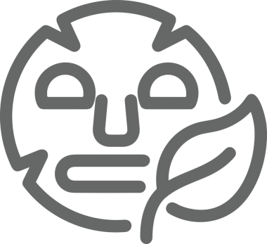 Black and white face mask icon symbol vector illustration in minimal simple style graphic design element for modern artwork clean outline sketch flat pictogram abstract template contour editable isolated digital png format for web ui