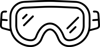 Black and white face mask icon symbol vector illustration in minimal simple style graphic design element for modern artwork clean outline sketch flat pictogram abstract template contour editable isolated digital png format for web ui