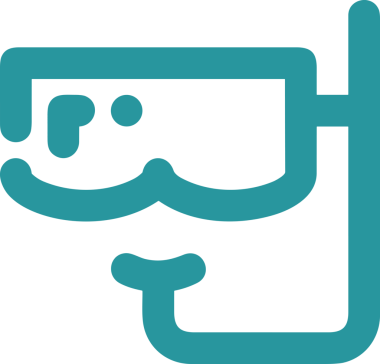 Black and white face mask icon symbol vector illustration in minimal simple style graphic design element for modern artwork clean outline sketch flat pictogram abstract template contour editable isolated digital png format for web ui