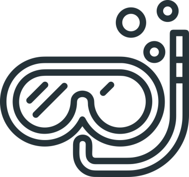 Black and white face mask icon symbol vector illustration in minimal simple style graphic design element for modern artwork clean outline sketch flat pictogram abstract template contour editable isolated digital png format for web ui