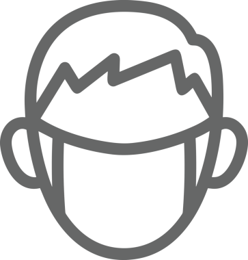 Black and white face mask icon symbol vector illustration in minimal simple style graphic design element for modern artwork clean outline sketch flat pictogram abstract template contour editable isolated digital png format for web ui