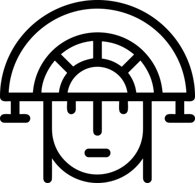 Black and white face mask icon symbol vector illustration in minimal simple style graphic design element for modern artwork clean outline sketch flat pictogram abstract template contour editable isolated digital png format for web ui