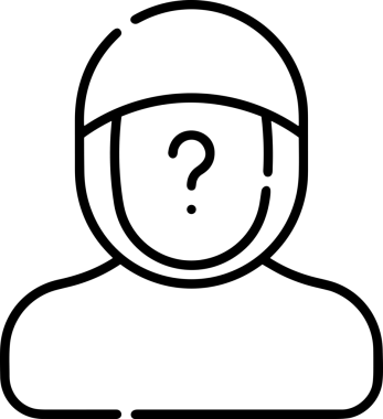 Black and white face mask icon symbol vector illustration in minimal simple style graphic design element for modern artwork clean outline sketch flat pictogram abstract template contour editable isolated digital png format for web ui