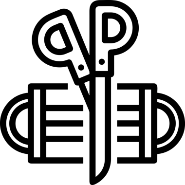 Black and white face mask icon symbol vector illustration in minimal simple style graphic design element for modern artwork clean outline sketch flat pictogram abstract template contour editable isolated digital png format for web ui