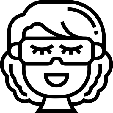 Black and white face mask icon symbol vector illustration in minimal simple style graphic design element for modern artwork clean outline sketch flat pictogram abstract template contour editable isolated digital png format for web ui