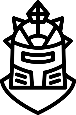 Black and white face mask icon symbol vector illustration in minimal simple style graphic design element for modern artwork clean outline sketch flat pictogram abstract template contour editable isolated digital png format for web ui