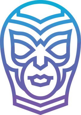 Black and white face mask icon symbol vector illustration in minimal simple style graphic design element for modern artwork clean outline sketch flat pictogram abstract template contour editable isolated digital png format for web ui