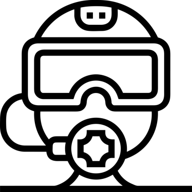 Black and white face mask icon symbol vector illustration in minimal simple style graphic design element for modern artwork clean outline sketch flat pictogram abstract template contour editable isolated digital png format for web ui