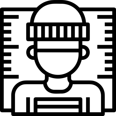 Black and white face mask icon symbol vector illustration in minimal simple style graphic design element for modern artwork clean outline sketch flat pictogram abstract template contour editable isolated digital png format for web ui