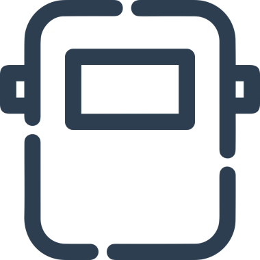 Black and white face mask icon symbol vector illustration in minimal simple style graphic design element for modern artwork clean outline sketch flat pictogram abstract template contour editable isolated digital png format for web ui