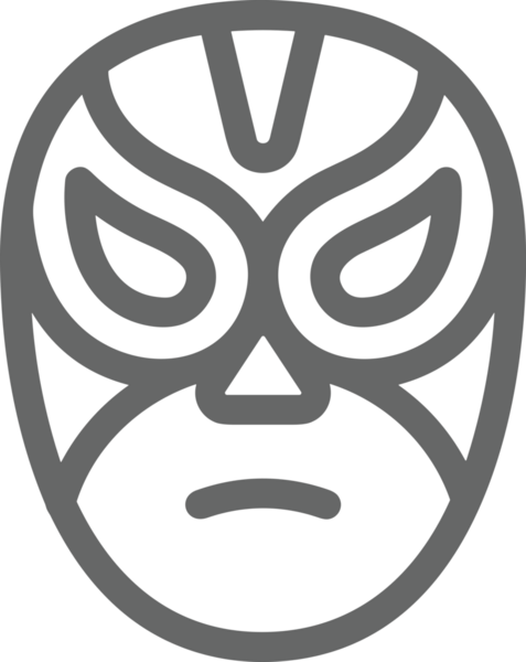 Black and white face mask icon symbol vector illustration in minimal simple style graphic design element for modern artwork clean outline sketch flat pictogram abstract template contour editable isolated digital png format for web ui