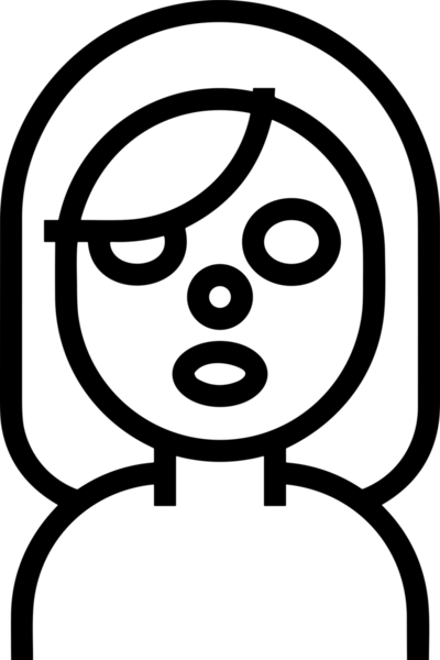 Black and white face mask icon symbol vector illustration in minimal simple style graphic design element for modern artwork clean outline sketch flat pictogram abstract template contour editable isolated digital png format for web ui