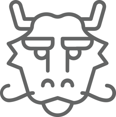 Black and white face mask icon symbol vector illustration in minimal simple style graphic design element for modern artwork clean outline sketch flat pictogram abstract template contour editable isolated digital png format for web ui