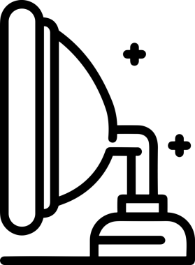Black and white face mask icon symbol vector illustration in minimal simple style graphic design element for modern artwork clean outline sketch flat pictogram abstract template contour editable isolated digital png format for web ui