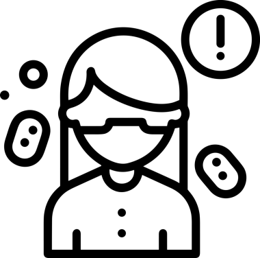 Black and white face mask icon symbol vector illustration in minimal simple style graphic design element for modern artwork clean outline sketch flat pictogram abstract template contour editable isolated digital png format for web ui