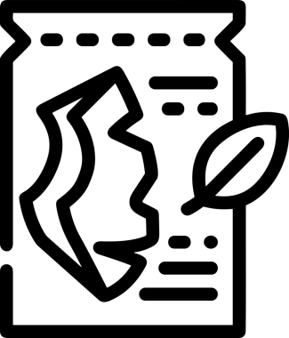 Black and white face mask icon symbol vector illustration in minimal simple style graphic design element for modern artwork clean outline sketch flat pictogram abstract template contour editable isolated digital png format for web ui
