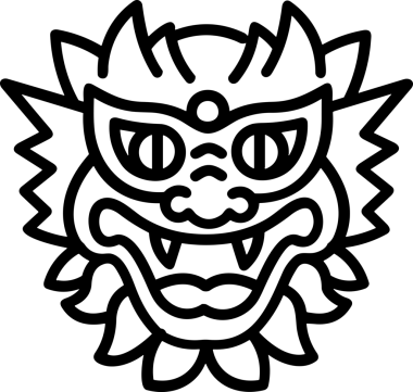 Black and white face mask icon symbol vector illustration in minimal simple style graphic design element for modern artwork clean outline sketch flat pictogram abstract template contour editable isolated digital png format for web ui