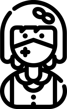 Black and white face mask icon symbol vector illustration in minimal simple style graphic design element for modern artwork clean outline sketch flat pictogram abstract template contour editable isolated digital png format for web ui