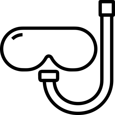 Black and white face mask icon symbol vector illustration in minimal simple style graphic design element for modern artwork clean outline sketch flat pictogram abstract template contour editable isolated digital png format for web ui
