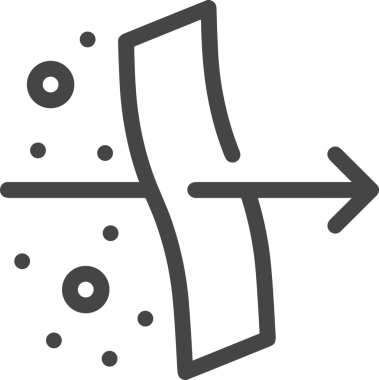 Black and white face mask icon symbol vector illustration in minimal simple style graphic design element for modern artwork clean outline sketch flat pictogram abstract template contour editable isolated digital png format for web ui