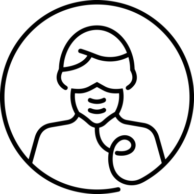 Black and white face mask icon symbol vector illustration in minimal simple style graphic design element for modern artwork clean outline sketch flat pictogram abstract template contour editable isolated digital png format for web ui