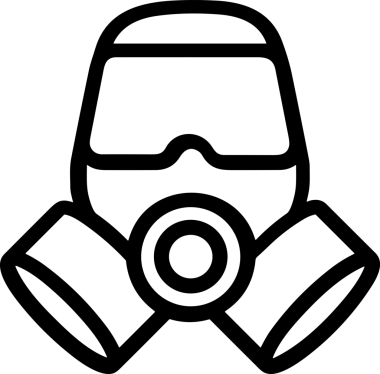 Black and white face mask icon symbol vector illustration in minimal simple style graphic design element for modern artwork clean outline sketch flat pictogram abstract template contour editable isolated digital png format for web ui