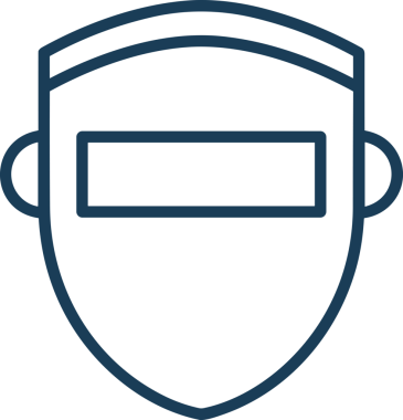 Black and white face mask icon symbol vector illustration in minimal simple style graphic design element for modern artwork clean outline sketch flat pictogram abstract template contour editable isolated digital png format for web ui