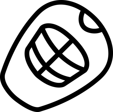 Black and white face mask icon symbol vector illustration in minimal simple style graphic design element for modern artwork clean outline sketch flat pictogram abstract template contour editable isolated digital png format for web ui