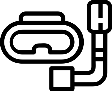 Black and white face mask icon symbol vector illustration in minimal simple style graphic design element for modern artwork clean outline sketch flat pictogram abstract template contour editable isolated digital png format for web ui