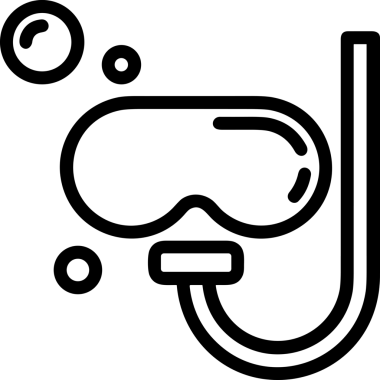 Black and white face mask icon symbol vector illustration in minimal simple style graphic design element for modern artwork clean outline sketch flat pictogram abstract template contour editable isolated digital png format for web ui