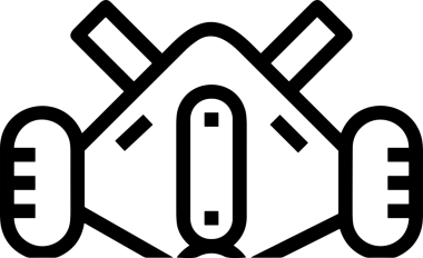 Black and white face mask icon symbol vector illustration in minimal simple style graphic design element for modern artwork clean outline sketch flat pictogram abstract template contour editable isolated digital png format for web ui