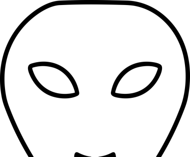 Black and white face mask icon symbol vector illustration in minimal simple style graphic design element for modern artwork clean outline sketch flat pictogram abstract template contour editable isolated digital png format for web ui