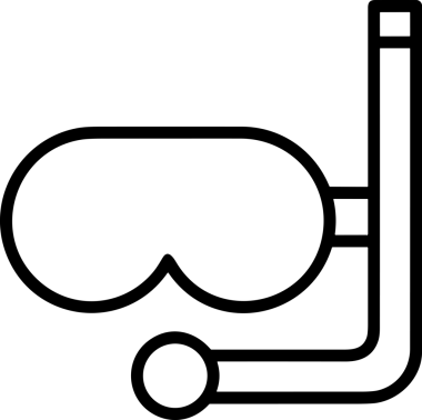 Black and white face mask icon symbol vector illustration in minimal simple style graphic design element for modern artwork clean outline sketch flat pictogram abstract template contour editable isolated digital png format for web ui