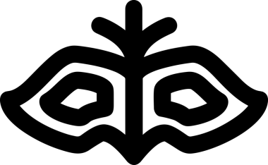 Black and white face mask icon symbol vector illustration in minimal simple style graphic design element for modern artwork clean outline sketch flat pictogram abstract template contour editable isolated digital png format for web ui