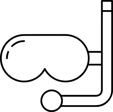 Black and white face mask icon symbol vector illustration in minimal simple style graphic design element for modern artwork clean outline sketch flat pictogram abstract template contour editable isolated digital png format for web ui